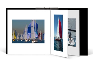 photo album of sailboat racing